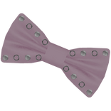 ☆ ꒰ goth pink spiky bow