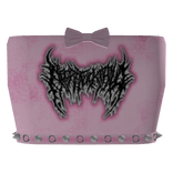 ☆ ꒰ goth pink spiky top 
