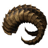 Goth Skeleton Goat Horns