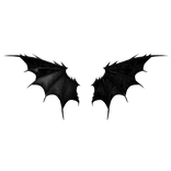 Goth Vampire Black Wings