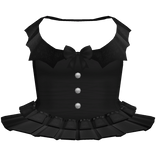 ♰ Gothic Bat Wing Dress