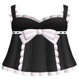 ♱ ┊ gothic black and pink ruffled doll dress