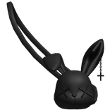 Gothic Black Bunny Plush Crossbag