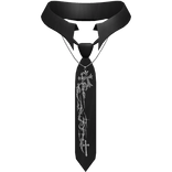 Gothic Black Collar + Sigil Tie 3.0