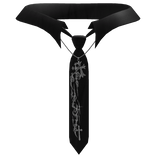 Gothic Black Collar + Sigil Tie