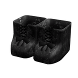 Gothic Black Lace Ribbon Socks 3.0