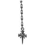 Gothic Emo Head-Pendent V4 (Left)