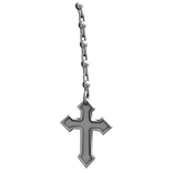 Gothic Emo Head-Pendent V5 (Left)