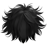 Gothic Emo vkei Hair Short ver. (Black)   