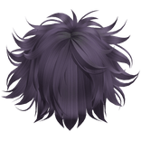 Gothic Emo vkei Hair Short ver. (Purple)