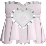 Gothic Imp Nurse Dress in Pink