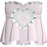 Gothic Imp Nurse Dress in Purple