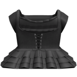 Gothic Laced Dress in Grey