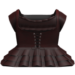 Gothic Laced Dress in Red