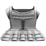 Gothic Laced Dress in White