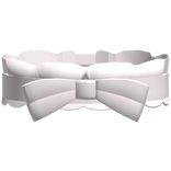 ♱ ┊ gothic light pink ruffled doll bow collar