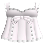 ♱ ┊ gothic pink and white ruffled doll dress