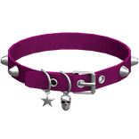 ⛧ Gothic Pink Skull Spiked Choker (3.0)