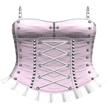 Gothic Pink Spiky Cross Dress