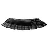 gothic plaid mini skirt & belt 3.0