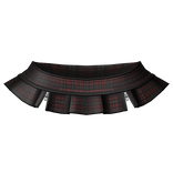 ┊♰ ꒱ gothic pleated mini skirt  3.0 ꒰red꒱ 