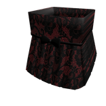 gothic red floral ruffled dress 3.0