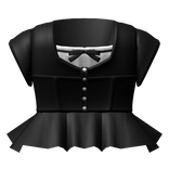 ┊♰ ꒱ gothic ruffle dress 3.0 ꒰black꒱