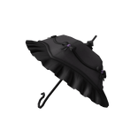 gothic ruffle parasol (purple)