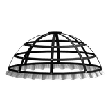 gothic ロリータ ruffled cage skirt