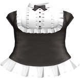 🖤 gothic ruffled victorian dress in brown & white