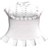 🖤 gothic ruffled victorian dress in pink & white