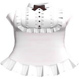 🖤 gothic ruffled victorian dress in pink & white