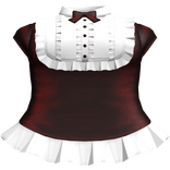 🖤 gothic ruffled victorian dress in red & white