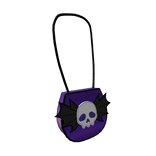 Gothic Skull Purple Bag