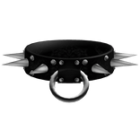 gothic spike choker lace black 3.0