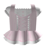 ♡ ꒱ gothic sweetheart pink corset dress