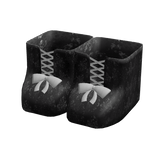 Gothic White Lace Ribbon Socks 3.0