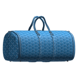 Goyard -  Light Blue Croisière 50 Boston Bag