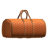 Goyard - Orange Croisière 50 Boston Bag