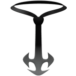 Gradient Cross Tie 1.0 (Black + White)