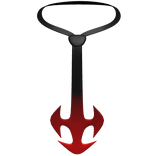 Gradient Cross Tie 3.0 (Black + Red)