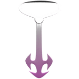 Gradient Cross Tie 3.0 (White + Pink)