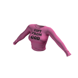 Graphic Long Sleeve (God Pink)