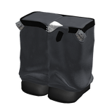 Gray Baggy Money Suit Pants