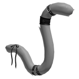 Gray Black Ribbon Nurse Cat Tail