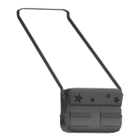 Gray crossbody bag