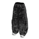 Gray Denim Low Rise Y2K Baggy Jeans