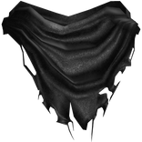 Gray Distressed Torn Scarf