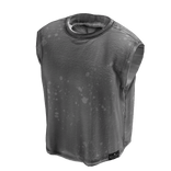 Gray Faded Washed TANK TOP