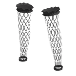 ♾️ Gray goth lace fishnet stockings